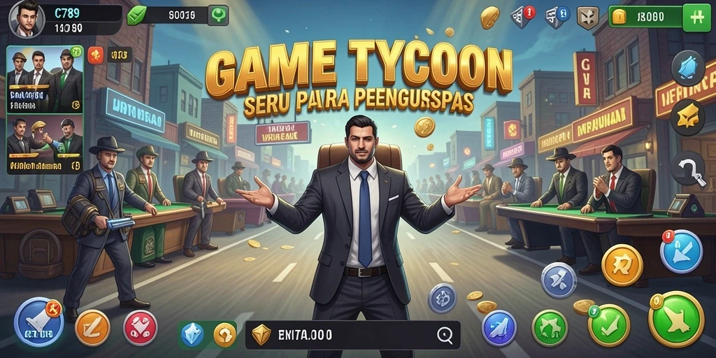 Tangkapan layar gameplay C789 menampilkan aksi Tycoon yang menarik.