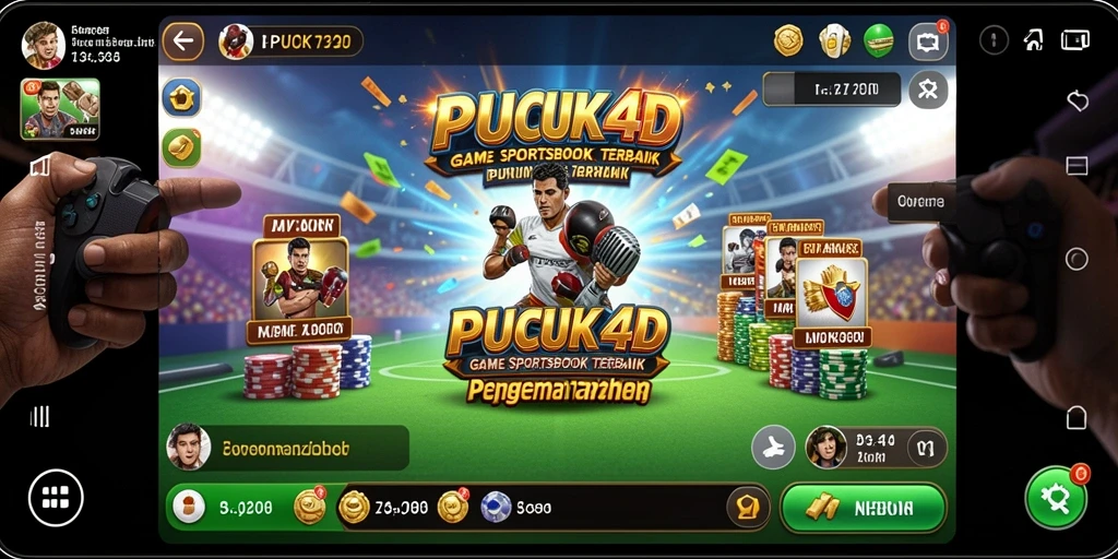Tampilan gameplay PUCUK4D yang menarik dan informatif.